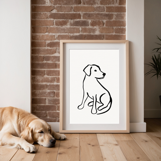 Labrador Print