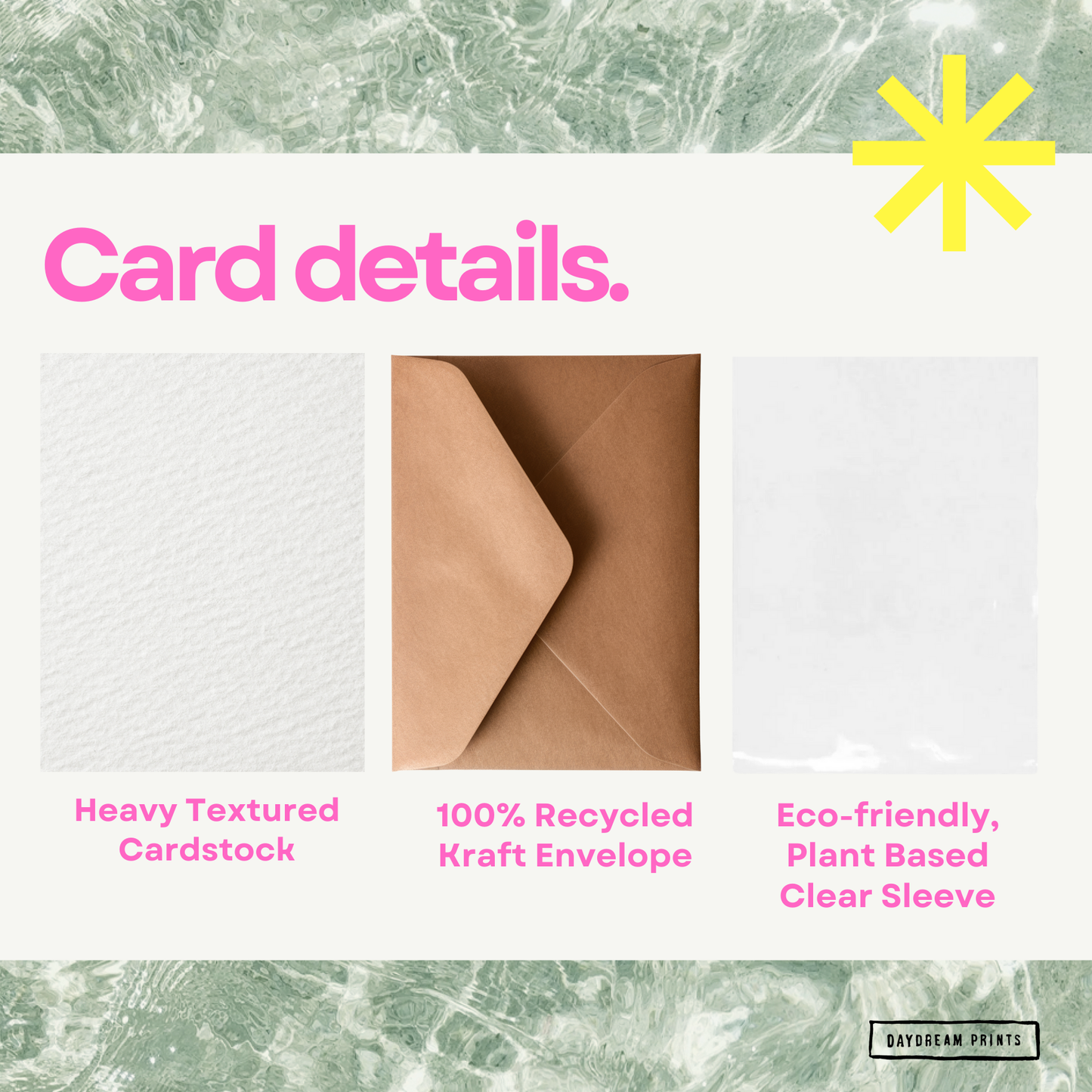 Golden Hour Escape Retro Palm Tree 'Birthday Vibes' Card